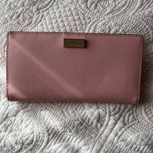 Kate Spade Pink Leather Wallet
